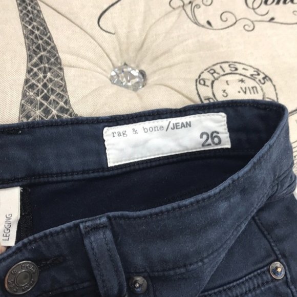 RAG & BONE/JEAN Plush Twill Leggings - Picture 8 of 11